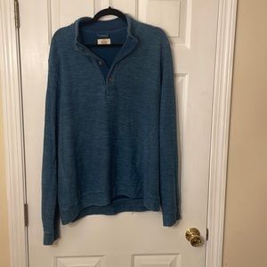 Marine Layer 1/4 button Pullover.